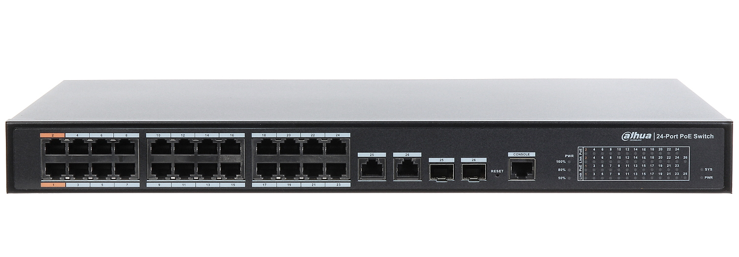 SWITCH DAHUA PFS4226-24ET-240